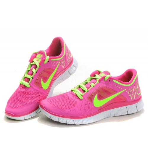 Nike Free Run (Розовый/Кислотный)