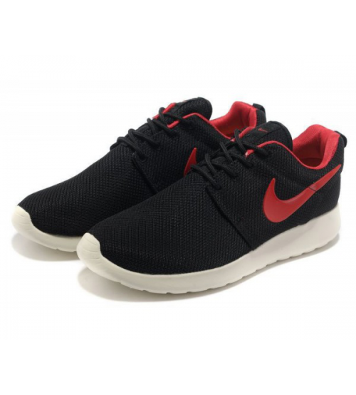 Nike Roshe Run (Черный/Красный)